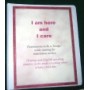 I Am Here, and I Care ... Translations for caregivers in the acute setting.